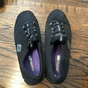 Skechers slip on athletic shoes